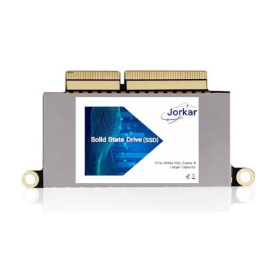 Imagem de Jorkar 1TB SSD para MacBook Pro A1708 NVMe PCIe Gen3x4 M.2, Atualização de SSD Interno para MacBook Pro A1708 (2016-2017)