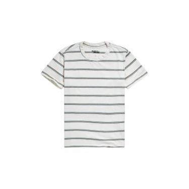 Imagem de Infantil - Camiseta Mc Listrado Trio Reserva Mini Off-white  menino