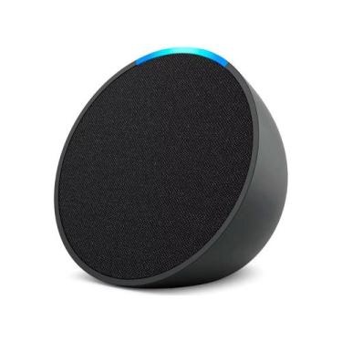 Imagem de Amazon Echo Pop Compacto Smart Speaker Com Alexa - Bivolt - Preto
