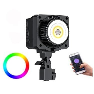 Imagem de Sokani X60 Mini 60W RGB luz de vídeo LED bicolor sem fio com controle de aplicativo Bowens Mount para fotografia do YouTube TikTok