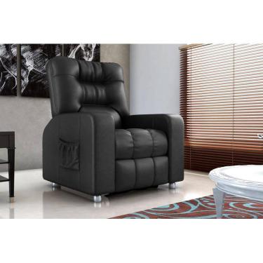 Imagem de Poltrona Reclínavel MX7 Azera Corano Preto F281 - Matrix