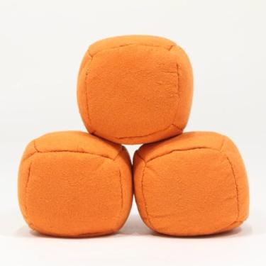 Imagem de Zeekio Astro Juggling Ball Set - 100g Shredded Rubber Filled - Super Soft - Set of Three (3) (Orange)