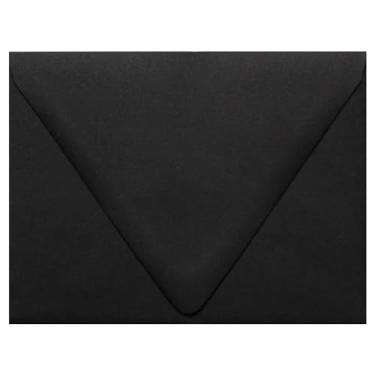 Imagem de Envelopes A2 com aba de contorno (4 3/8 x 5 3/4), Midnight Black