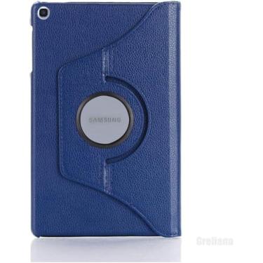 Imagem de Capa Case Giratoria para novo Samsung Galaxy Tab S7 FE Fechamento Magnético (Azul Marinho)