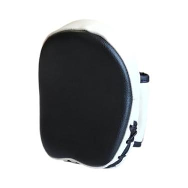 Imagem de Vaveren Boxe Curvo Foco Luvas de Soco Strike Round Pad Respirável Luvas de Alvo de Mão para Praticar Treino Karate Mma Saco de Pancada, Preto