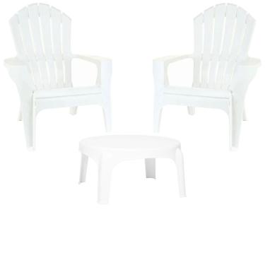 Imagem de  Conjunto 2 Poltronas Miami + Mesa Puket Área Externa Piscina e Jardim