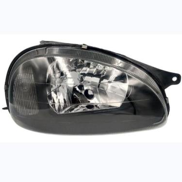 Imagem de Farol Corsa Wind Pick Up Sedan Classic Wagon Mascara Negra 94 A 2003 -