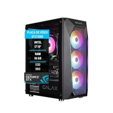 Imagem de Pc Gamer I7 10º 16Gb Ssd 960 Gtx 1660 - Amorimtech
