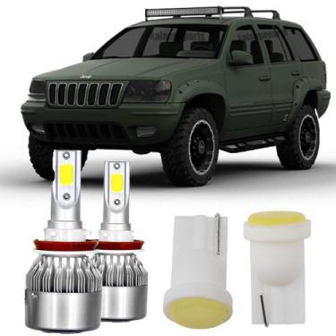 Imagem de Lâmpada Super Led Farol Milha Jeep Grand Cherokee 6000k - IMP