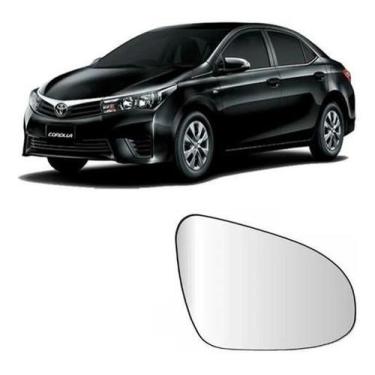 Imagem de Lente Espelho Retrovisor Corolla 2015 16 17 A 2019 Esquerdo - 5259374