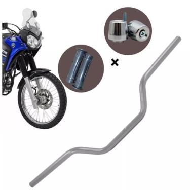Imagem de Kit Guidão Tenerê Peso Manopla Compatível Crosser 250 Lander 250 XTZ 2