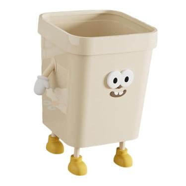 Imagem de Generic Lixeira Recipiente Bin Multifuncional Leve Moderno Lixeira Composteira Doméstica Balde para Sob a Mesa Dormitório Banheiro, Grande Posição