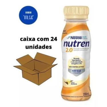 Imagem de Nutren 2.0 Nestlé - Kit C/24 200ML  sabor Baunilha - Nestlé Nutren 2.0