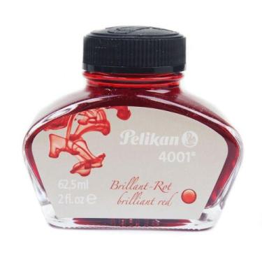 Imagem de Tinta Para Caneta Tinteiro Pelikan 4001 62,5ml Vermelho