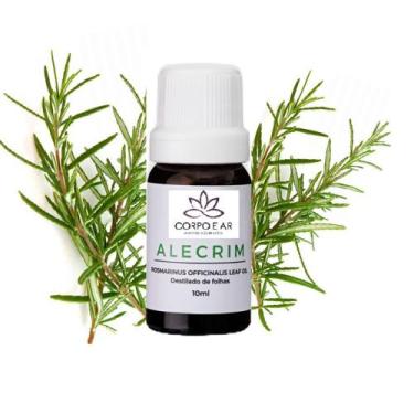 Imagem de Óleo Vegetal Alecrim Natural Prensado A Frio 10ml - Corpo &Ar