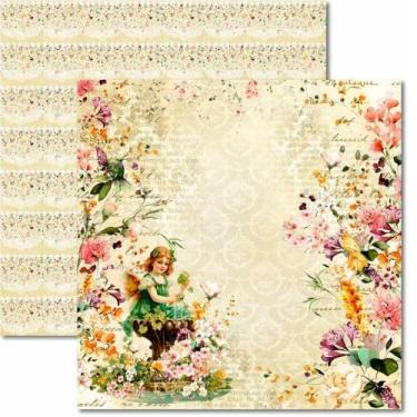 Imagem de Papel para Scrapbook Arte Fácil Fadas 5 - SC-884