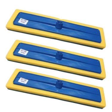 Imagem de 3 Esponja Esfregão Grande Limpa Azulejo Piso Piscina 40cm - Fantástica
