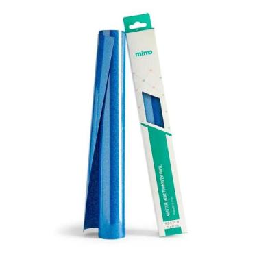 Imagem de Transfer Glitter - Azul Cobalto - Mimo - 25 x 61 cm- 1 Unid