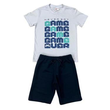 Imagem de Conjunto Menino Infantil Arthur - Usedino Ref.40023Var.01, Branco, 1