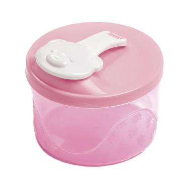 Imagem de Porta leite em po 300ml - adoleta - ADOLETA BEBE, Rosa