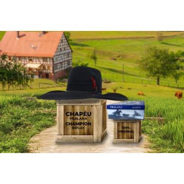 Imagem de Chapeu Pralana Country Champion Biplay 2 Original Preto - 57 - PRALANA