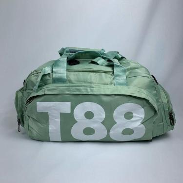 Imagem de Bolsa Mala Esportiva Mochila Costa Transversal Fitness Treino Futebol Academia Viagem Impermeável verdeclaro