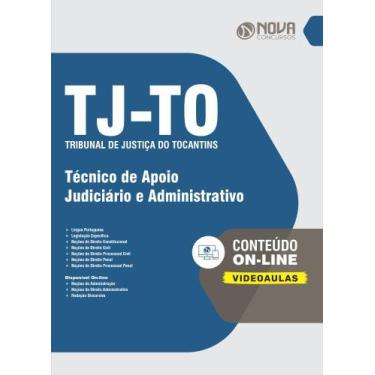 Imagem de Apostila TJ-TO - Técnico de Apoio Judiciário e Administrativo
