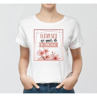 Imagem de Blusa T-shirt Camiseta Feminina Estampada, estampas evangélica - Innov