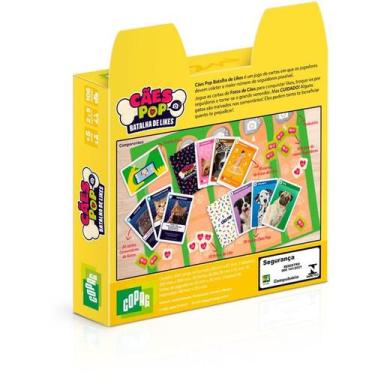 Imagem de Jogo de cartas caes pop batalha de likes copag
