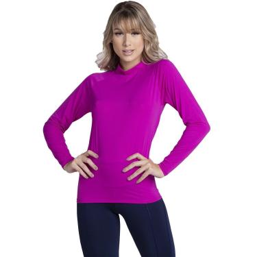 Imagem de Blusa Térmica Proteção UV Poliamida Bella Fiore Manga Longa Segunda Pele Moda Fitness Feminino-Feminino