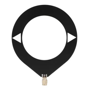 Imagem de Antena Loop WB Antena Donut 10kHz a 180MHz SMA Interface Macho Portátil para Camping Uso Externo, Antena Donut WB para Rádio Interno, Antena Donut WB, Mini Antena Loop para Rádio