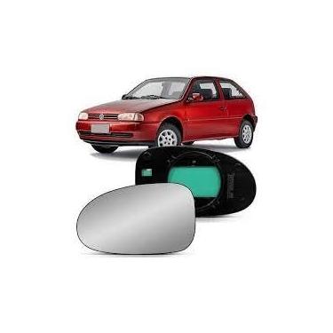 Imagem de Lente Com Base Acoplada Retrovisor Gol Parati Saveiro G2 Esquerdo Lado Motorista
