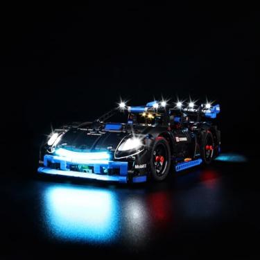 Imagem de Kyglaring LED Lighting Kit for Lego TPorsche GT4 e-Performance Race Car Model Set, Compatible with Lego 42176,Lego Sets Not Included(Classic Version)