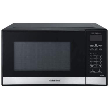 Imagem de Micro Ondas de Bancada em Aço Inoxidável 25L com 7 Programas, 110V 900W, Panasonic NNSB458S, Preto