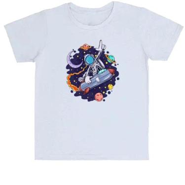 Imagem de Camiseta Infantil Surfando na nave - Alearts, 2