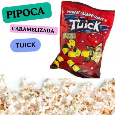 Imagem de Pipoca Doce Deliciosa Caramelizada Tuick