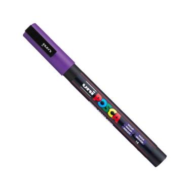 Imagem de Caneta Posca PC-3M UniBall Unidade, Violeta