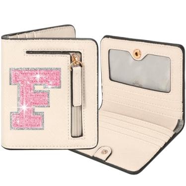Imagem de OYLOLA Presentes de Natal para meninas adolescentes carteira RFID mulheres presente de aniversário para meninas 4 5 6 7 8 9 10 11 12 13 anos de idade meninas moda moda meninas presentes, Bege, F