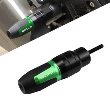 Imagem de XIDAODIT Protetor de colisão de motor deslizante de quadro de motocicleta proteção antiqueda deslizante para Kawasaki Z500 Ninja 500 Ninja500 SE ABS 2024-2025 Eliminator 400 450 500 2023-2024 (uma