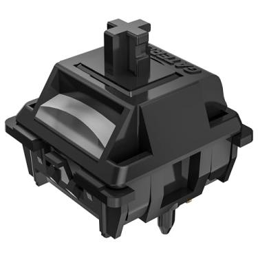 Imagem de Interruptores Gateron Ghost para teclado mecânico MX, interruptores de mola de 5 pinos 48gf/linear/pré-lubrificado/RGB/POM/fase dupla (90 peças)