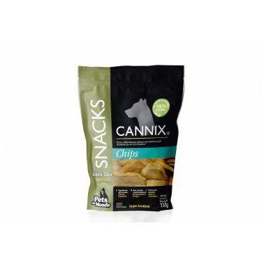 Imagem de Snacks Cannix Chips de Batata Doce 130g para Cães