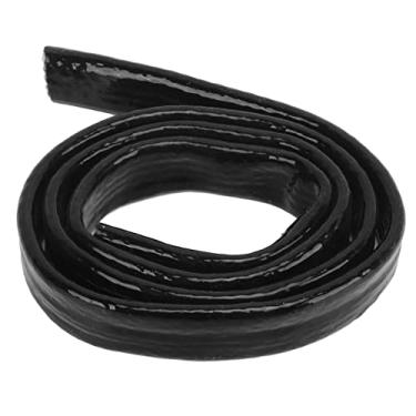 Imagem de Manga de fogo para linha de combustível de óleo GRCFUMO, manga de calor para linhas de mangueira automotiva, manga de fio de proteção térmica de silicone e fibra de vidro para (8AN)