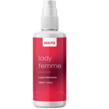 Imagem de Loção Hidratante Corporal Perfumado Lady Femme Sedução 120ml - Kalya