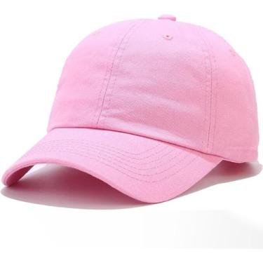 Imagem de Boné Estilo Baseball Aba Curva Ajuste De Metal Liso - Chapelaria Vinta