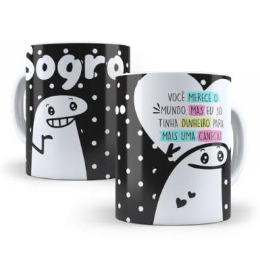 Imagem de Caneca de Cerâmica 325ml Flork Família - Mecolour