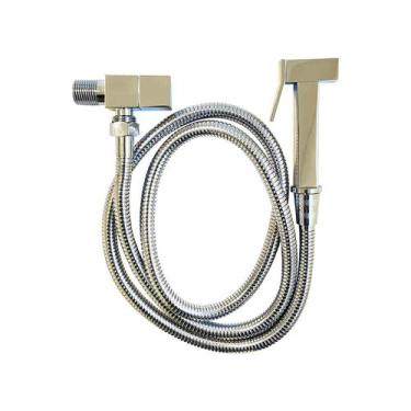 Imagem de Ducha Higiênica Quadrada Inox Cromada - RENO