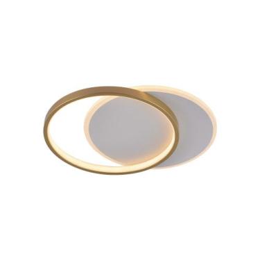 Imagem de Plafon Sindora DCX03129 Led Bivolt Dourado, Dourado