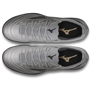 Imagem de Chuteira Society Masculina Mizuno Regent AS, Prata, 42