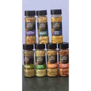 Imagem de Caixa com 12 potes de temperos(especiarias, condimentos) LTT Alimentos