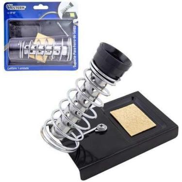 Imagem de Suporte Para Ferro De Solda De Inox Na Cartela - Western